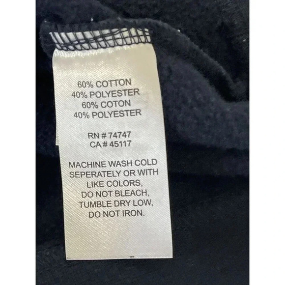 Cabela's Mens Fleece Hoodie Long Sleeve Logo Sweatshirt with Kangaroo Pocket LG - Picture 10 of 12